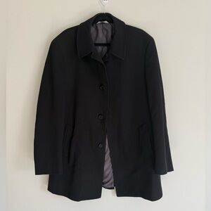 Cardinal of Canada Loro Piana Storm System Wool Trench Coat 44R